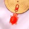 Chaveiro Tartaruguinha Colorida 3D Pingente Boneco Animal de Desenho Animado Pingente Mochila Estudante Presente Comemorativo