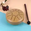 Mini Tambor Etéreo 3,8 Polegadas 6 Tons Tambor de Língua de Aço Brinquedo Educacional Instrumento de Percussão Infantil Suporte de Fábrica Original Personalização