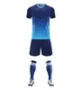 Conjunto de Uniforme de Fútbol de Secado Rápido para Hombres y Mujeres, Uniformes de Entrenamiento y Competición para Equipos Deportivos Juveniles, Camisetas de Fútbol de Manga Corta para Niños Transfronterizo