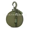Niuniu Bolso Portátil Impermeable para Monedas Bolsa Protectora para Auriculares EDC Redondo Pequeño Bolso Colgante Bolsa para Llaves