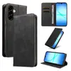 Adequado para Capa de Celular Samsung A17 Business A37/A57 Capa Genuína de Couro Microfibra A56 Capa Protetora Flip Retro