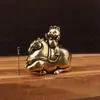 Año del Caballo Adornos de Caballo Doce Animales de Caballo del Zodiaco Colección de Adornos de Caballo Transfronterizos Adornos de Latón 2026 Adornos de Potro