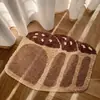 Tapete Fofo de Cabeceira para Quarto Transfronteiriço, Tapete de Pés de Pelúcia, Tapete Lateral de Sofá, Tapete Espesso de Veludo para Comércio Exterior, Tapete de Entrada