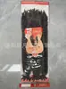 Peluca Africana Enrollada de 24 Pulgadas Desgarro Manual Oruga Afro Kinky Cabello para Trenzas Marley