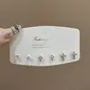 Pendientes de Plata de Ley S925 con Perlas de Imitación de Gama Alta para Mujer, Pendientes de Diseño Nicho, Pinzas para Orejas y Accesorios para Orejas Versátiles y Elegantes