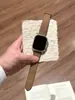Adecuado para Apple Iwatchs10 Huawei Gt Samsung Series Correa Plegable Magnética Patrón de Cuero de Caballo Loco Correa de Reloj de Cuero