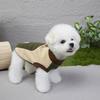 Ropa para Perros Otoño e Invierno Nueva Ropa para Mascotas Ropa para Mascotas Invierno Engrosada 25 Bloques de Color Forro Polar de Dos Patas