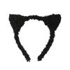 Diadema Navideña Oreja de Gato Banda para el Cabello Pinza para el Cabello Hecho a Mano Lana Bosque Accesorios para el Cabello Tocado de Felpa DIY Mujeres Japonesas