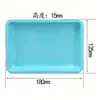 Bandeja, cenicero de hojalata, bandeja organizadora y de almacenamiento de metal, bandeja para decoración de uñas, bandeja de almacenamiento, se puede imprimir a cuatro colores, caja de hierro