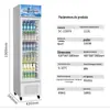 Dafan Aodaxin Vitrine Refrigerada Armário para Bebidas Geladeira de Leite Congelador Vertical 110V220V Transfronteiriço