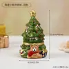 Adornos Navideños de Hombre de Jengibre de Resina Transfronterizos Regalos Navideños para Niños Manualidades de Resina Decoración Navideña para Ventana del Hogar