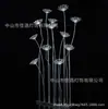 Accesorios de Boda Luces Guía de Camino Hierro Electrochapado Boda Simple Flor de Mijo Guía de Camino Diseño de Escenario Luces Guía Decorativas de Camino