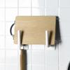 Perchero multifuncional sin perforaciones con ganchos sin costuras para colgar en la pared de la cocina, para guardar pañuelos