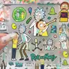 Nuevas Pegatinas Creativas de Nicho Rick y Morty Personalidad DIY Funda de Teléfono Tablet Laptop Pegatinas Decorativas