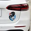 Pegatinas de Logo de Equipo de Superliga Emblema del Equipo de Fútbol Jiangsu Thirteen Tigers Pegatinas Magnéticas Reflectantes para Coche Calcomanías Decorativas para Coche