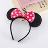 Diadema de Cabeza de Mickey Popular de Venta Caliente Transfronteriza Dibujo Animado Lindo Moño Diadema de Minnie Fiesta de Vacaciones para Niños Diadema Sencilla para Niñas