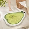 Tapete Transfronteiriço, Tapete de Chão para Banheiro Formato Especial Imitação de Pêssego Cashmere, Capacho Absorvente Doméstico, Tapete de Quarto Estilo Cartoon Fofo