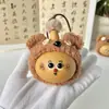 Colgante de Calabaza Natural Llavero Sombrero de Oso Hecho a Mano Colgante para Funda de Teléfono Venta al por Mayor