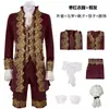 Conjunto de vestuario victoriano transfronterizo, frac del período de regencia del siglo XVIII, atuendo de príncipe estilo corte medieval
