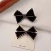 Nuevo Pasador de Pelo de Terciopelo de Lujo con Lazo de Pedrería para Mujer, Pinza Lateral de Gama Alta para Otoño e Invierno para Cabello Suelto y Flecos, Accesorio para el Cabello