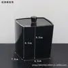 Caixa de Algodão Estilo Europeu Caixa Criativa para Armazenamento de Algodão Cosmético Tubo para Palitos Tanque para Sais de Banho de Hotel de Luxo Caixa de Palitos Resina