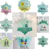 Decoraciones Creativas de Copo de Nieve Navideñas para Árbol de Navidad Colgantes Decoración de Fiesta Interior Regalos