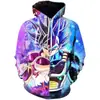 Productos Transfronterizos Serie Qlzwk Sudadera con Capucha Deportiva Impresión Digital 3D Periféricos de Anime Cosplay