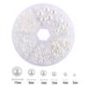 Nuevos Productos Transfronterizos Semirredondos Imitación Perla En Caja Color Arte de Uñas Teléfono Móvil DIY Pegatina Material Decorativo Diamante Accesorios de Ropa