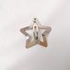 Caramelo de Dopamina Lindo Horquilla de Estrella de Cinco Puntas para el Cabello Clip para Flequillo Lateral Femenino Horquilla para Cabello Roto Clip Pequeño Tocado