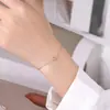 Pulsera de Plata Esterlina S925 con Piedra de los Doce Signos del Zodíaco y Zirconia Colorida para Mujer, Moda Caliente de Venta Transfronteriza, Lujo Ligero, Joyería Simple y Versátil