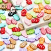 Peixe Ondulado de Liga de Zinco Fofo Versátil Contas de Liga Material para Pulseira Colar DIY Material de Contas Soltas Acessórios de Joias Material