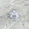 Suministro de ventosa transparente perforada de vidrio accesorios de peluche ventosa pequeña de orificio horizontal de material de silicona de plástico PVC