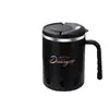 Caneca de aço inoxidável 304 de grande capacidade com tampa, resistente a quedas, adequada para uso no escritório, xícara de café estilosa para estudantes, atacado