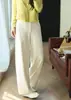 Elegantes y refinados, estos pantalones de pierna recta de terciopelo con patrón de espiga son perfectos para el trabajo. Son gruesos, cálidos, de cintura alta, holgados y de pierna ancha, lo que los hace ideales para mujeres en otoño e invierno.