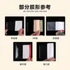 Filme Macio Transparente PVC Etiqueta Adesiva Sacos Caixas de Papelão Giratórias Personalizadas Porta-Cartões Autoadesivos Sacos de Identificação de Material Adesivo Não Secante
