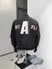 Chaqueta de piloto estilo americano de moda con bordado de parches, chaqueta de béisbol para hombre, corte holgado, versátil, primavera y otoño 2025