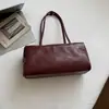Bolso Retro Maillard para Mujer 2026 Nuevo Otoño Gama Alta Lujo Ligero Nicho Bolso de Hombro Único Bolso Hombro Bolso Almohada