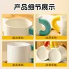 Impressão por transferência térmica, caneca de cerâmica gordinha, caneca revestida, caneca para sublimação, caneca branca para impressão de fotos e imagens, produto transfronteiriço