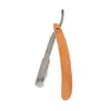 Navaja de afeitar manual con cuchilla reemplazable para hombre, Navaja depilatoria, Navaja para afeitar la cara, Soporte especial para navaja de barbero para recortar las patillas