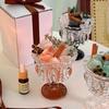 Nuevo Difusor de Piedra Cristal Copa de Helado Aromaterapia Interior Fragancia Duradera Dormitorio Niñas Aceite Esencial de Alta Gama Fragancia sin Fuego