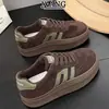En Stock~Super Ventas Zapatos de Entrenamiento Alemanes con Cordones de Cuero Genuino 2026 Otoño/Invierno Estilo Nuevo Zapatos Deportivos Casuales Versátiles para Estudiantes Niños
