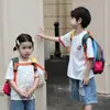 2026 Mochila Nueva Estilo Coreano Bloques de Color Patchwork Múltiples Colores Disponibles Linda Mochila Escolar de Jardín de Infancia para Niños Mini Mochila