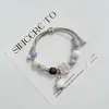 Pulsera de Cerámica Jingdezhen Nueva Historieta China Pulsera Boutique Venta al por Mayor Estudiante Joker Explosiones Puesto del Mercado Nocturno Pulsera