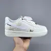 Tênis FAI Air Force One Cogumelo Pequeno Original Puro com Solado Grosso Masculino e Feminino Confortável Antiderrapante Sapatos Casuais Tendência da Moda para Casais