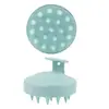 En Stock Transfronterizo Cepillo para Champú de 19 Dientes Cepillo Masajeador Cepillo de Limpieza para el Hogar Cepillo de Silicona para Champú Herramienta de Masaje para el Cuidado del Cabello