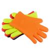 Luvas de silicone grossas de 200g Ling de cinco dedos impermeáveis, isolantes de calor, resistentes ao desgaste, para lavar louça, micro-ondas, luvas de borracha anti-escaldadura
