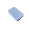 Exclusivo transfronteiriço para caixa de ferro USB caixa de estanho fosca pequenos acessórios acessórios caixa de armazenamento de mesa caixa de folha de flandres para cartão presente