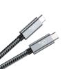 Cable de Par Trenzado USB4 40Gbps Tasa Caja de Disco Duro Móvil M.2 NVMe Línea de Datos C A C Compatible con Lightning 4
