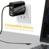 Cargador de teléfono móvil de carga rápida PD65W transfronterizo 5V2.4A regulaciones europeas y americanas PD 3USB adaptador multipuerto cabezal de carga