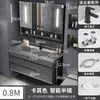Conjunto moderno e inteligente de mueble de baño con lavabo integrado, tocador de baño, conjunto de mueble con lavabo, lavabo de pie